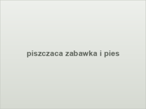 piszczaca zabawka i pies